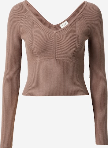 Abercrombie & Fitch Pullover in Braun: predná strana