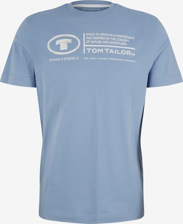 TOM TAILOR Футболка в Синий: спереди