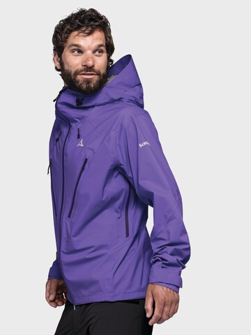 Veste outdoor ' Mountain Jacket Style Blaueis MNS ' Schöffel en violet