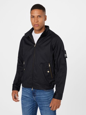 DIESEL Between-Season Jacket 'HARRY' in Black: front