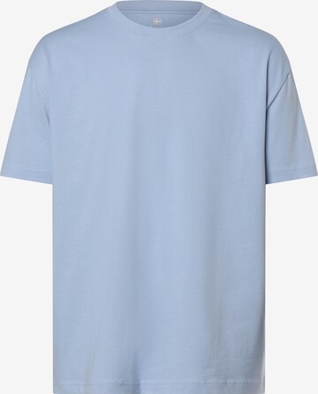 Nils Sundström T-Shirt in Blau: predná strana