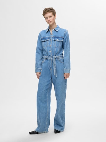 SELECTED FEMME Jumpsuit i blå: forside