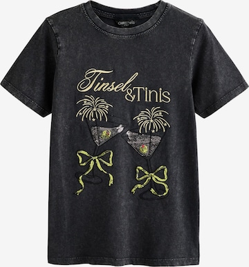 Next T-Shirt in Grau: Vorderseite
