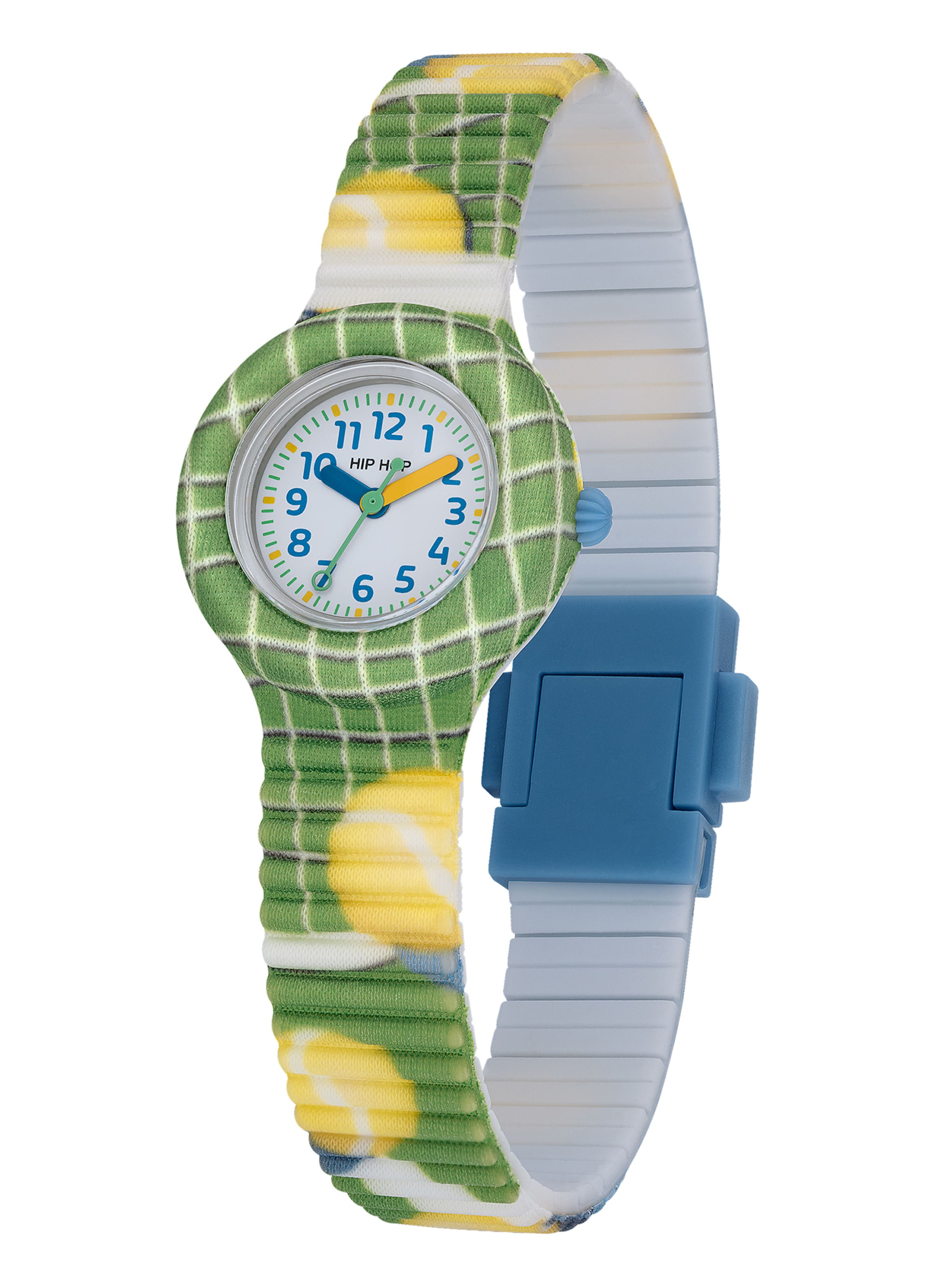 Hip Hop Horloge 'Kids Fun' in Groen: voorkant