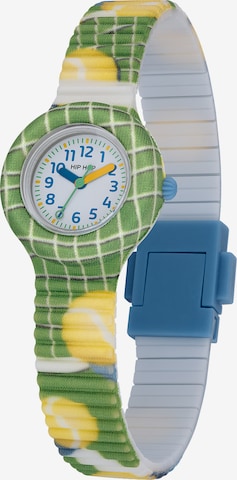 Hip Hop Uhr 'Kids Fun' in Grün: Vorderseite