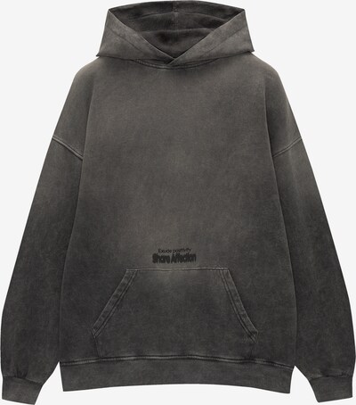 Pull&Bear Sweatshirt in taupe / schwarz, Produktansicht