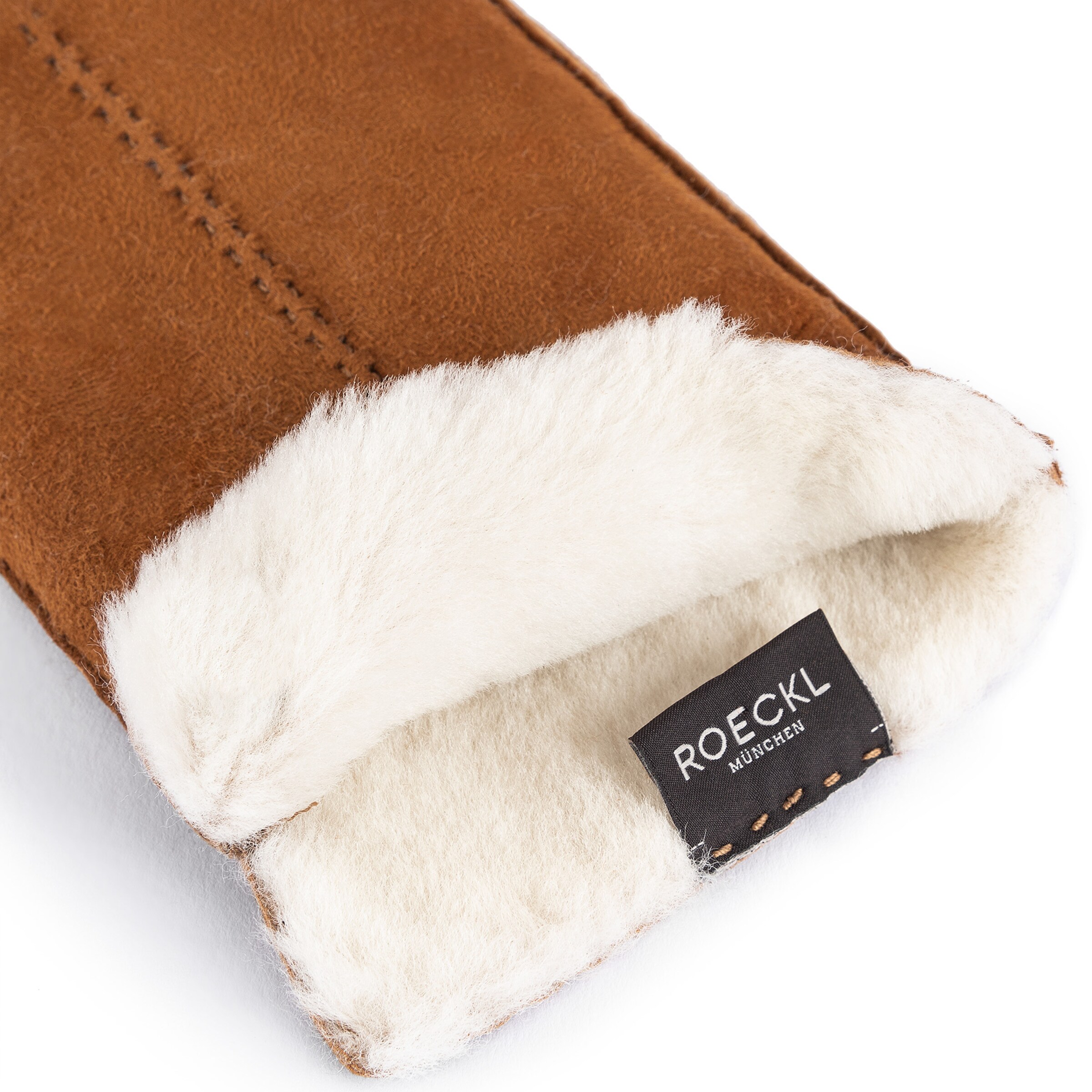 Roeckl Lederhandschuhe 'MALMÖ' in Braun