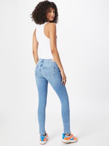 Pepe Jeans Skinny Jeansy 'PIXIE' w kolorze niebieski