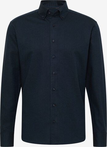 ETERNA Regular fit Button Up Shirt in Blue: front