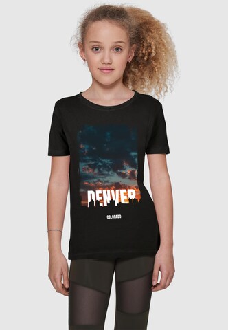 Merchcode Shirt 'Denver' in Schwarz: Vorderseite