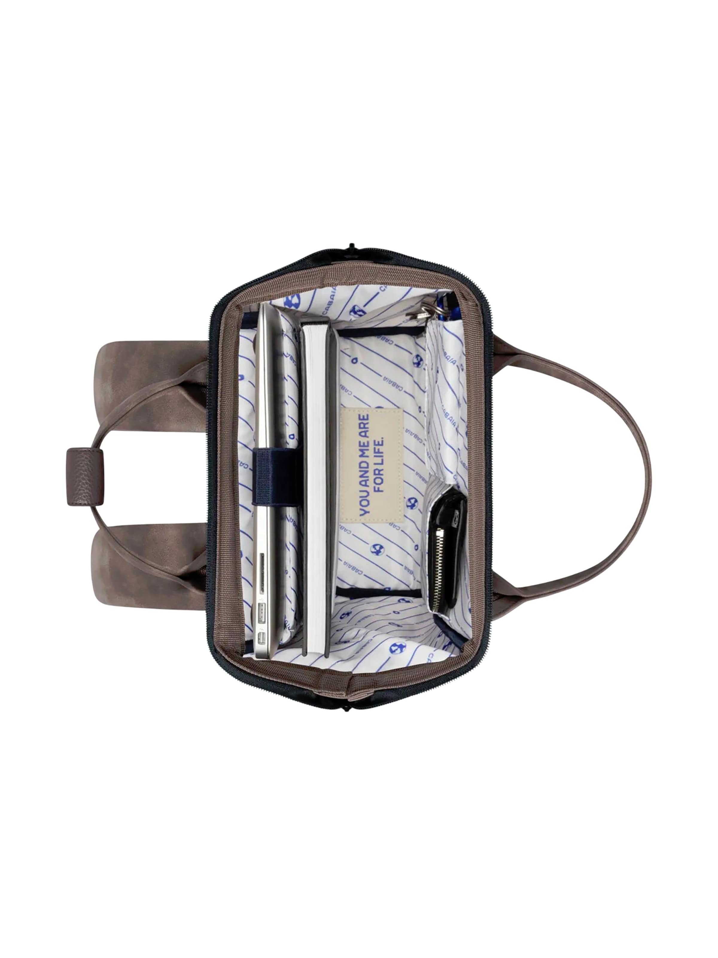 Cabaia Backpack 'Small Papeete' in Brown