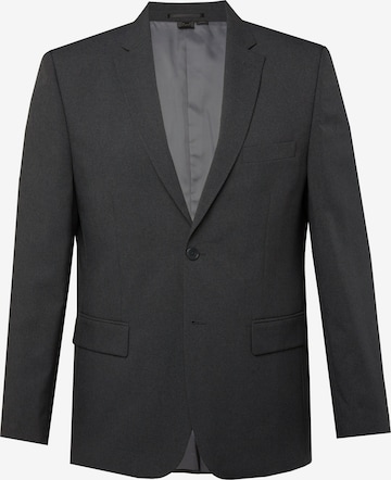 Men Plus Colbert in Grijs: voorkant