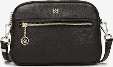 Kazar Crossbody Bag in Black: front