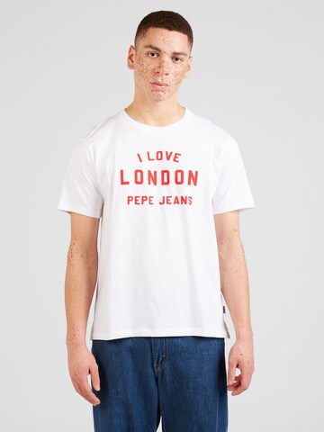 Pepe Jeans Bluser & t-shirts i hvid: forside