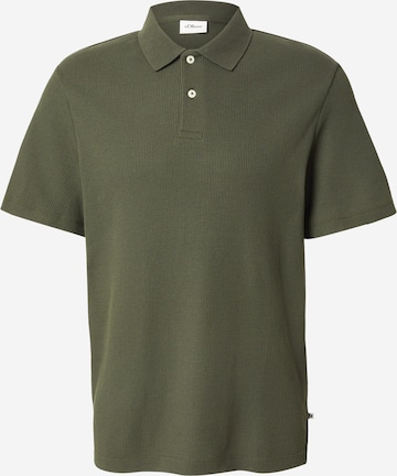 s.Oliver T-shirt i grön: framsida