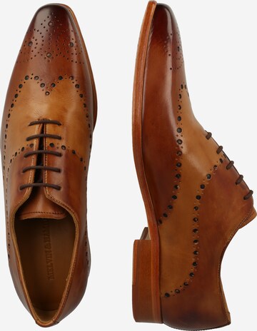 MELVIN & HAMILTON Lace-Up Shoes 'Lance' in Brown