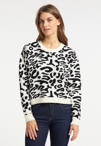 Usha - Jersey en beige: frente