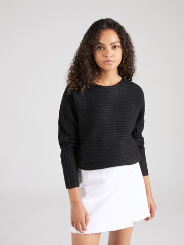 ABOUT YOU Sweater 'Vanessa' in Black: front