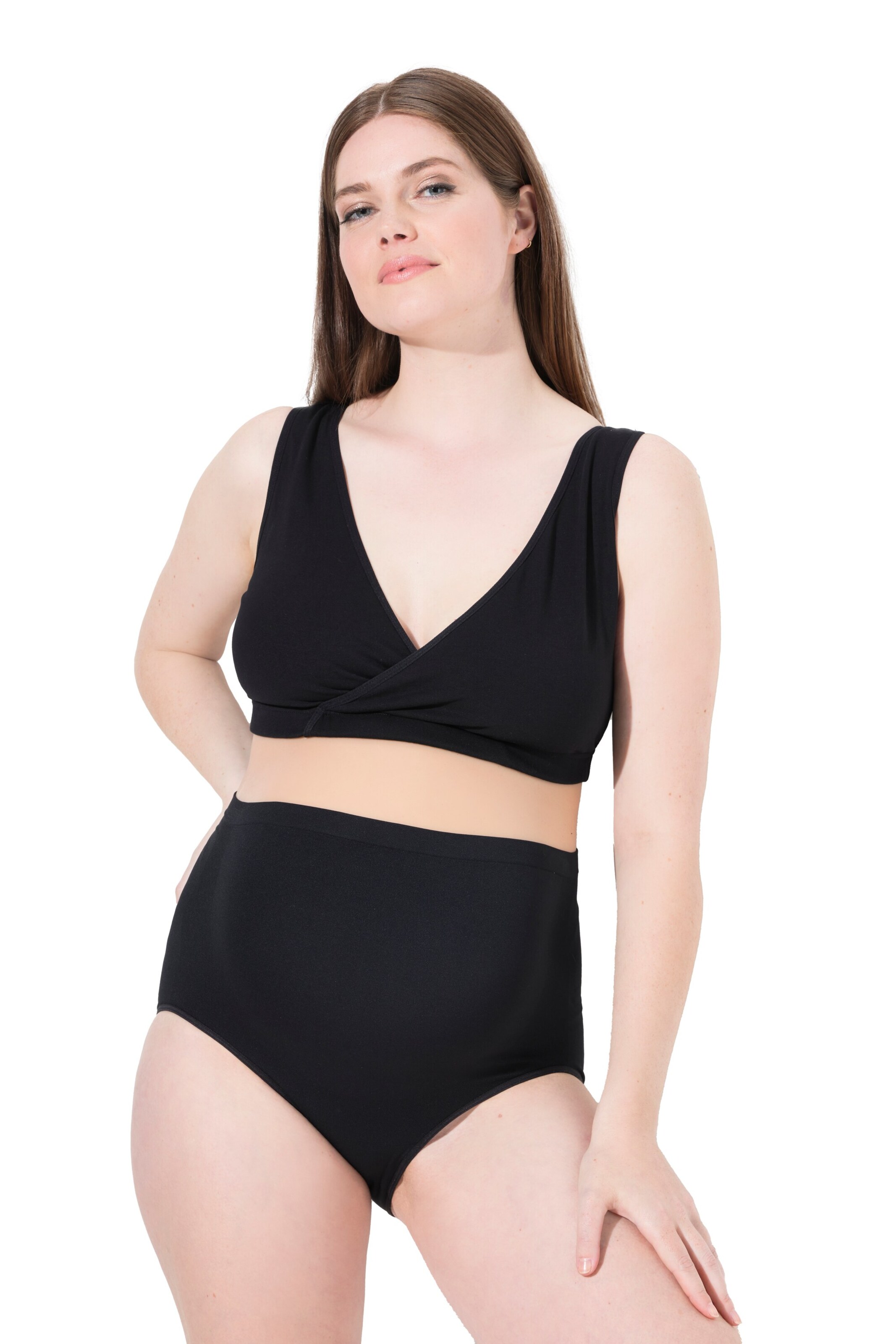 Ulla Popken Slip in Zwart