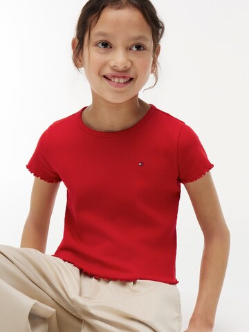 Tricou 'ESSENTIAL' de la TOMMY HILFIGER pe roșu
