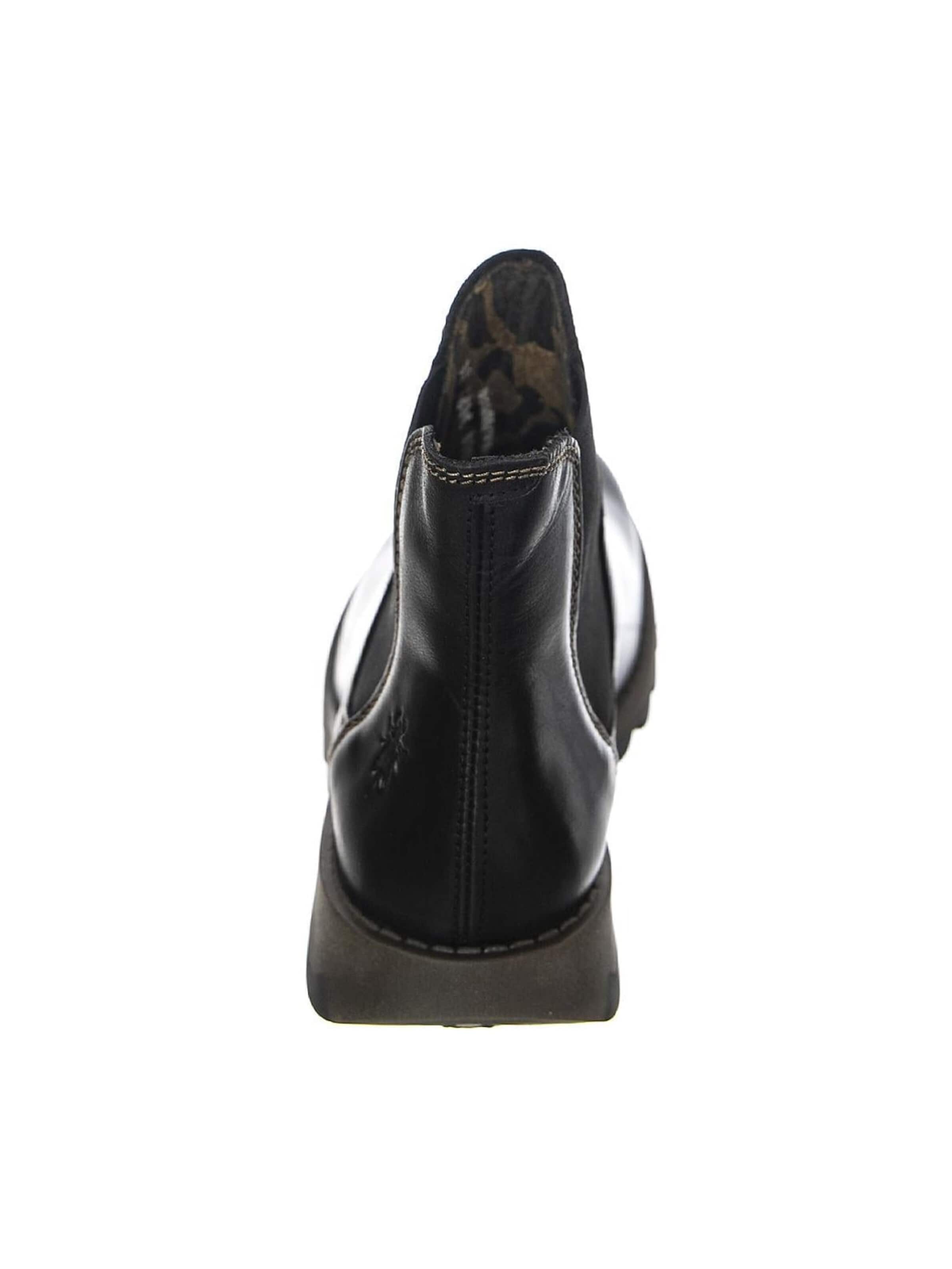 Boots chelsea 'Womens Salv Rug Black Ankle Boots' di FLY LONDON in nero