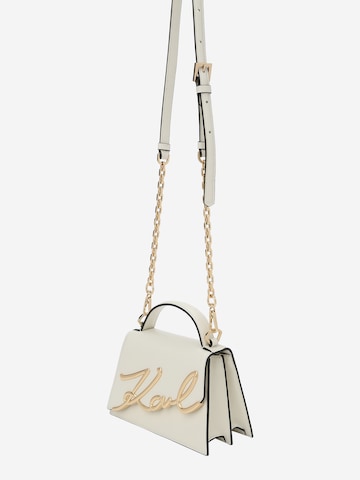 Borsa a tracolla di Karl Lagerfeld in beige