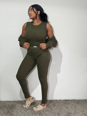 Mowi Fit Trainingspak 'Hoodie Legging Set' in Groen