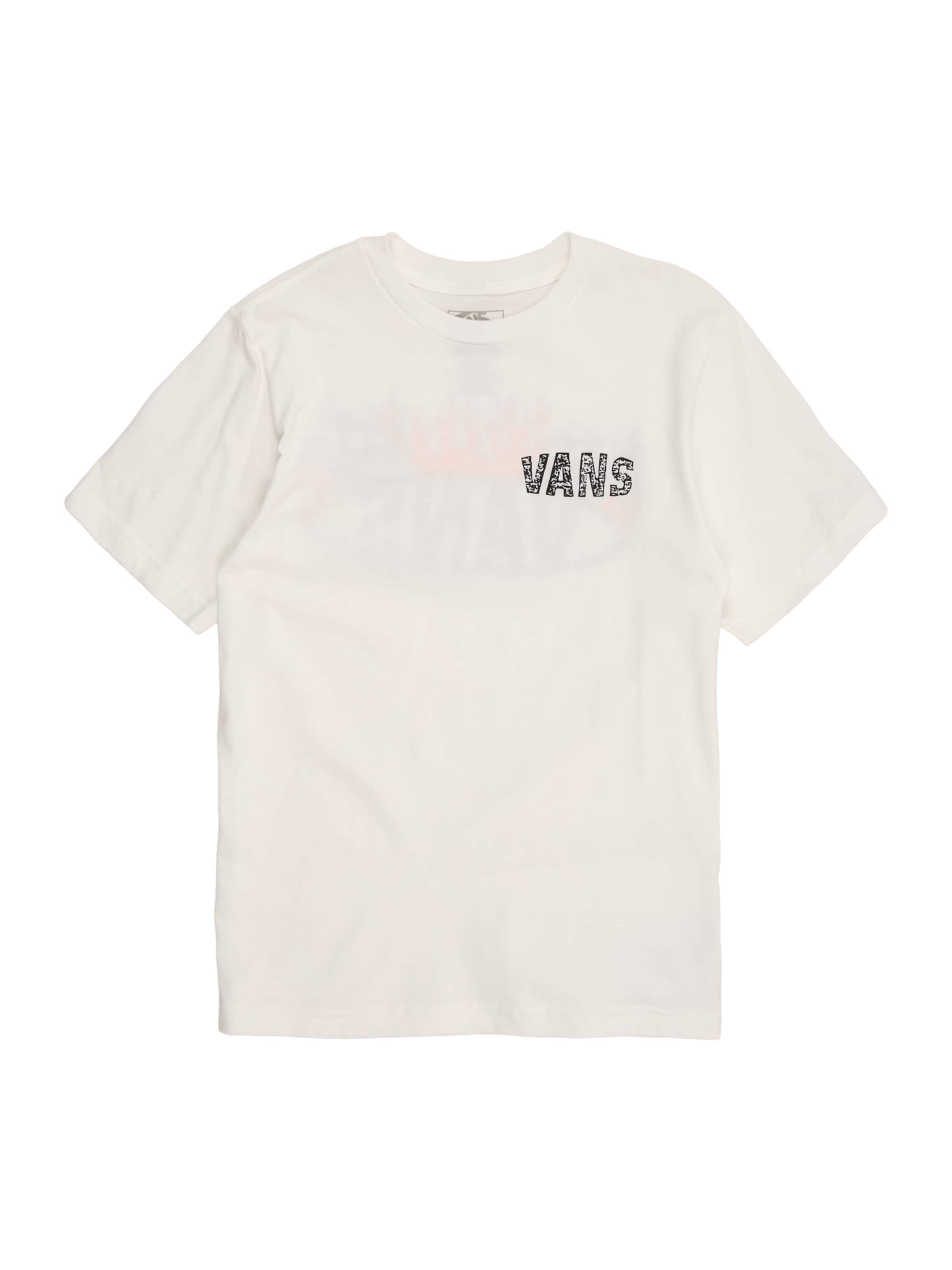 VANS - Camiseta 'RACING FLAMES' en blanco: frente