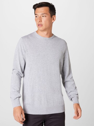 SEIDENSTICKER Sweater 'Schwarze Rose' in Grey: front