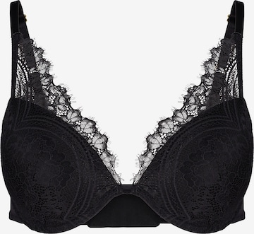 Triangle Soutien-gorge Skiny en noir : devant