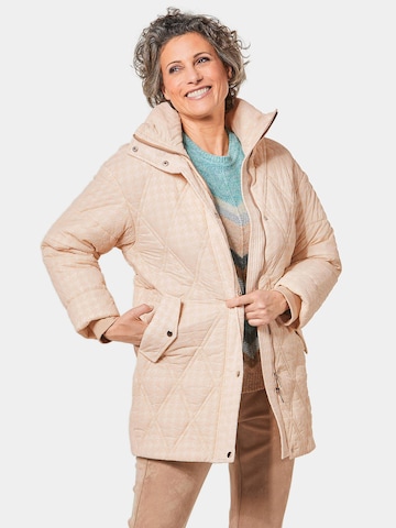 Goldner Übergangsjacke in Beige: predná strana