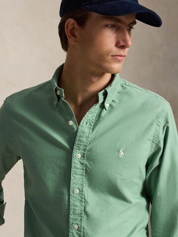Polo Ralph Lauren Средняя посадка Рубашка в Зеленый