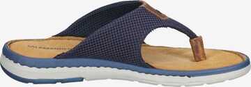 SALAMANDER T-Bar Sandals in Blue