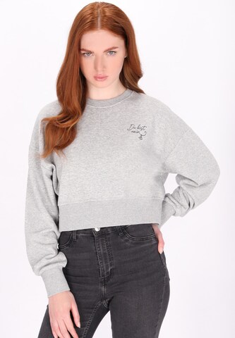 DreiMaster Vintage Sweatshirt in Grey: front