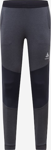 ODLO Tapered Sports trousers in Grey: front
