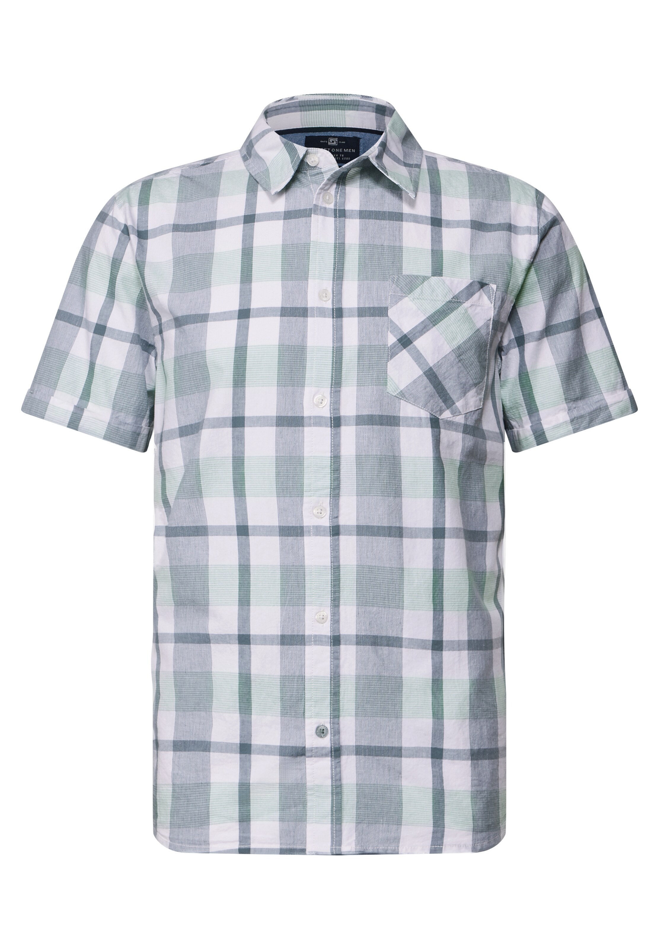 Street One MEN Regular fit Button Up Shirt in Mixed colors: front
