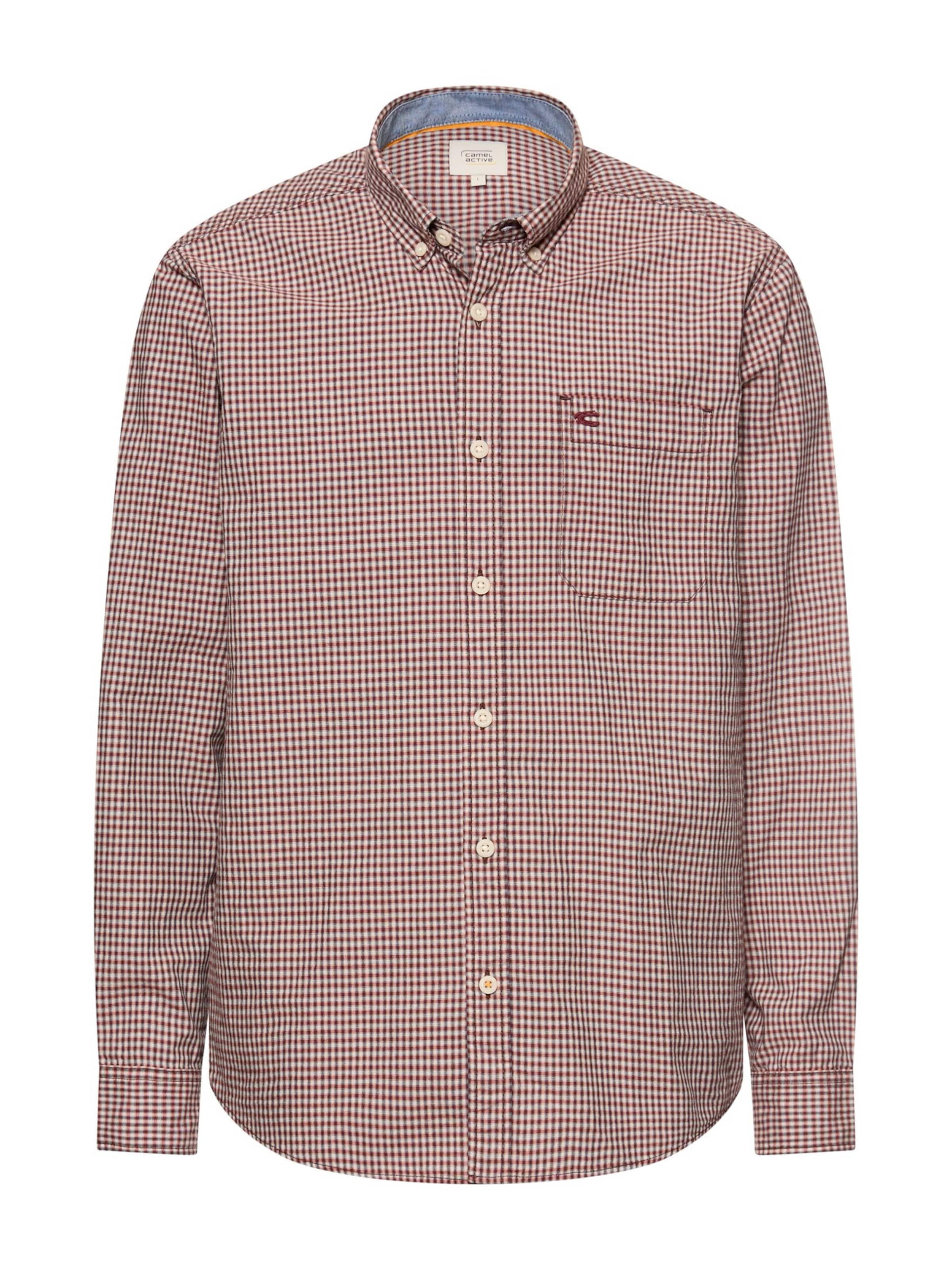 CAMEL ACTIVE - Ajuste regular Camisa en rojo: frente