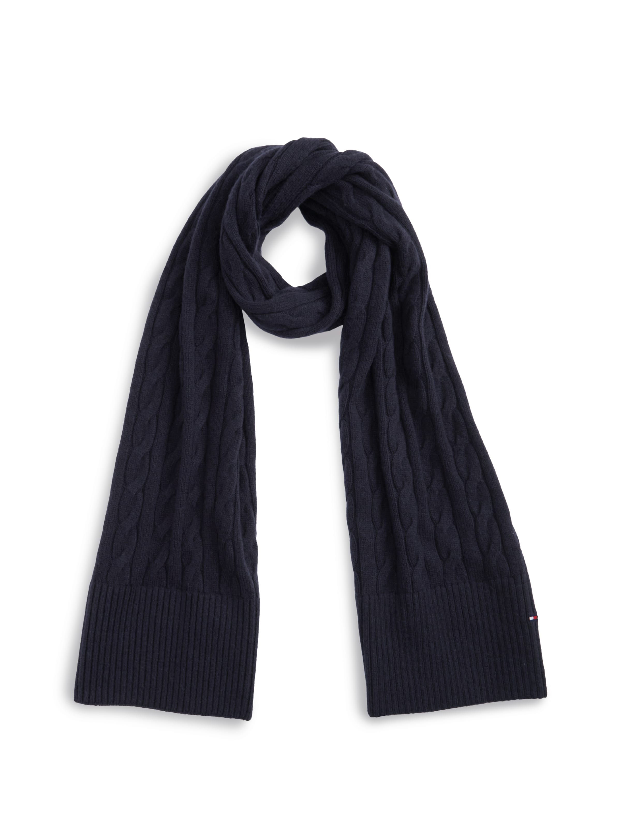 Écharpe TOMMY HILFIGER en bleu : devant