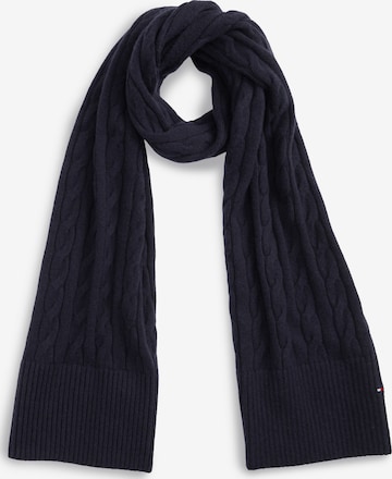 TOMMY HILFIGER Schal in Blau: Vorderseite