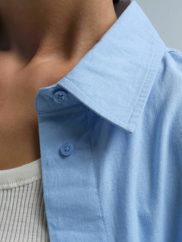 Seamless Basic Shirt ' Amalfi shirt ' in Blue