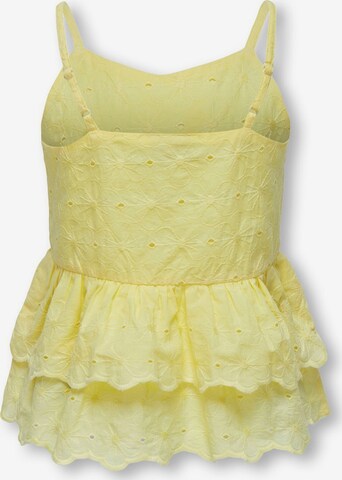 Haut KIDS ONLY en jaune