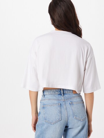 T-shirt Public Desire en blanc