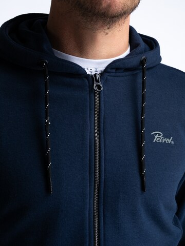 Petrol Industries Sweatjacke in Blau