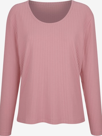 TruYou Pajama Shirt in Pink: front