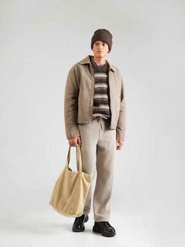 WEEKDAY - Jersey 'Daniel' en marrón