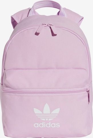 ADIDAS ORIGINALS Backpack in Pink: front