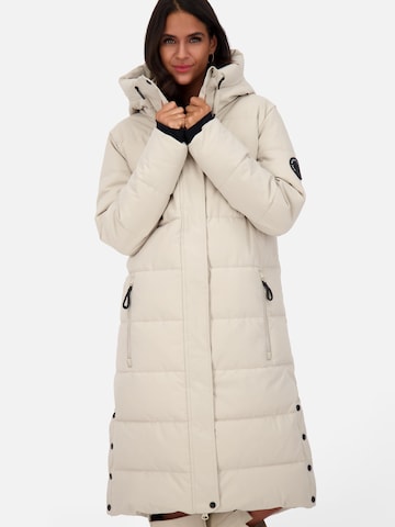 Manteau d’hiver 'Katja' alife & kickin en blanc : devant