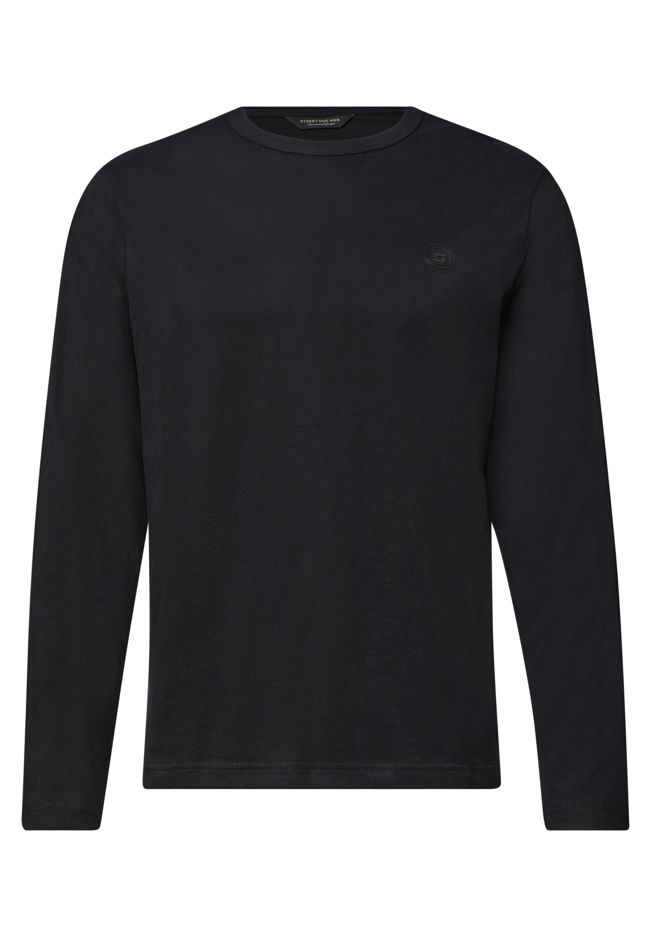 Street One MEN Shirt in Schwarz: Vorderseite
