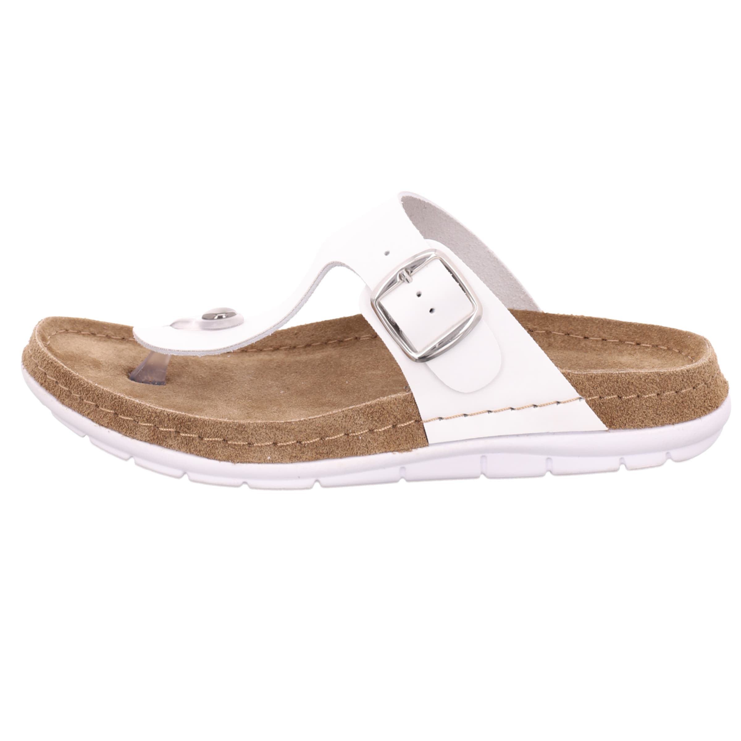 ROHDE T-Bar Sandals in White