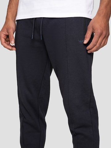 Threadbare Tapered Trousers 'Mickey' in Blue